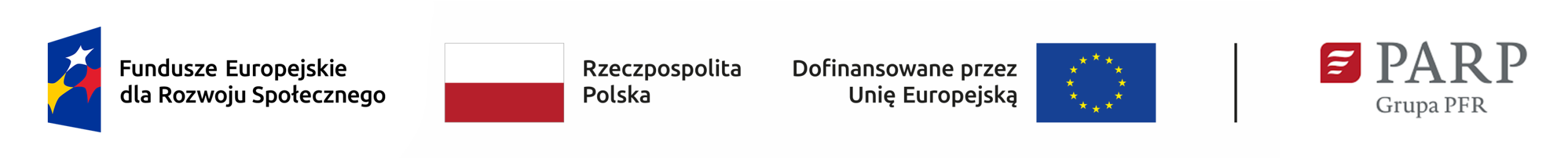 Fundusze Europejskie dla Rozwoju Społecznego, Rzeczypospolitej Polskiej, Unii Europejskiej oraz PARP.